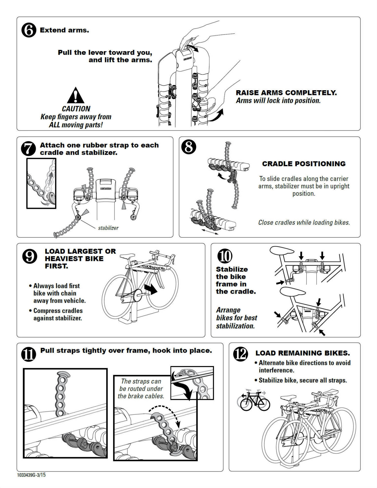 Yakima Swingdaddy 4 LM Instructions (2008 -2013)