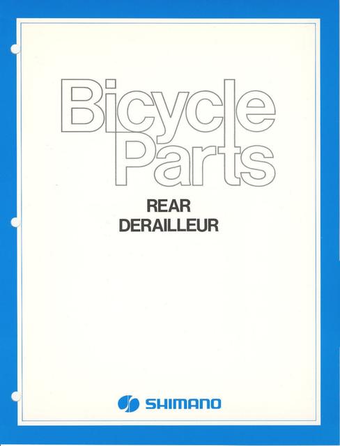 Shimano parts catalog  (04-1979)