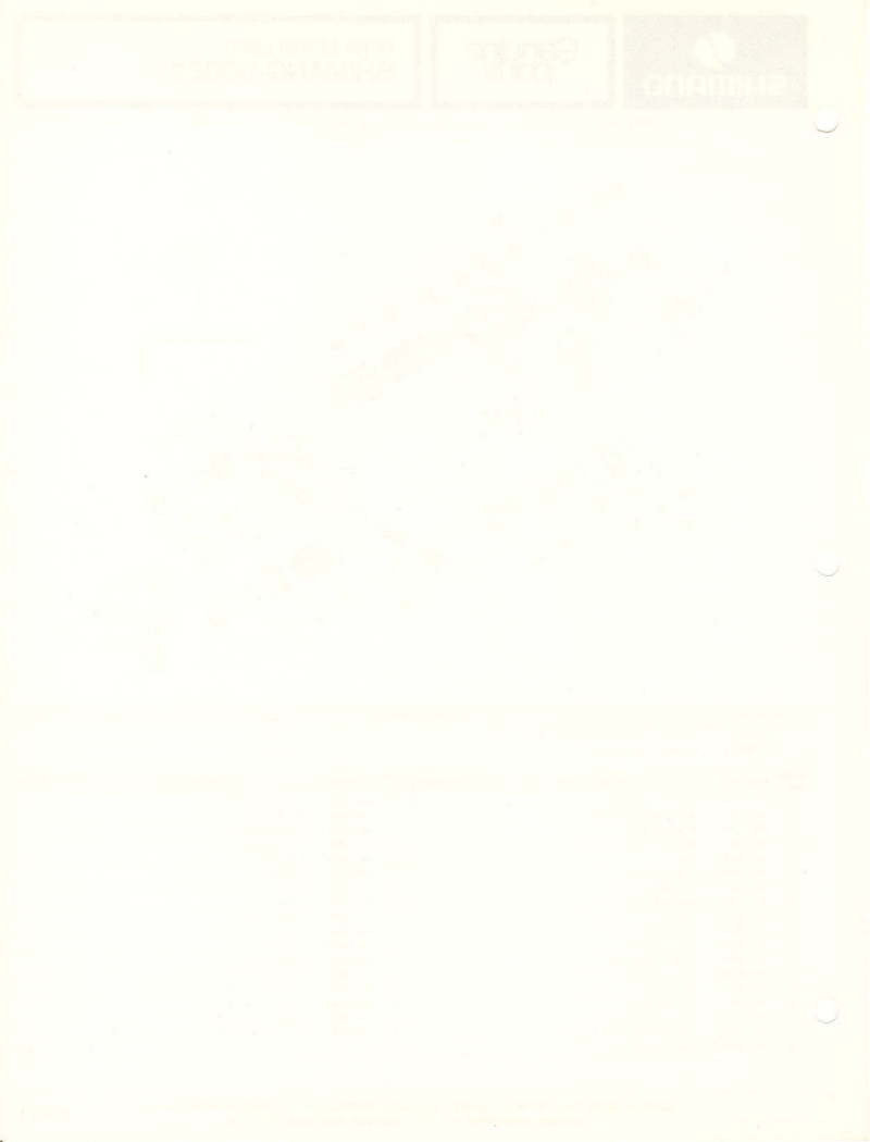 Shimano parts catalog  (04-1979)
