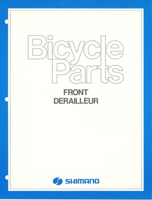 Shimano parts catalog  (04-1979)