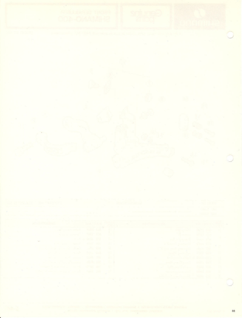 Shimano parts catalog  (04-1979)