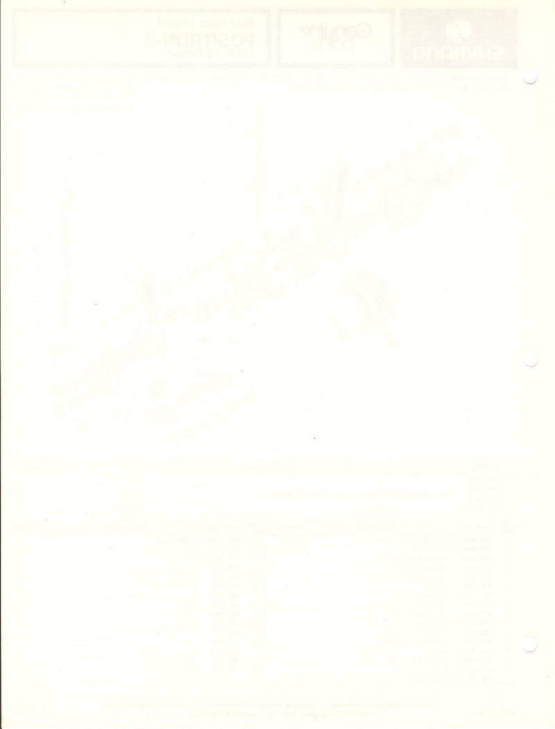 Shimano parts catalog  (04-1979)