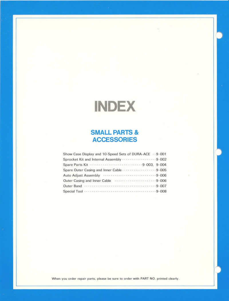 Shimano parts catalog  (04-1979)