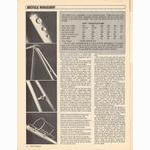 <------ Bicycling Magazine 08-1976 ------> Nishiki Pro frameset