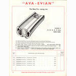 Evian (GB) catalog (1972)